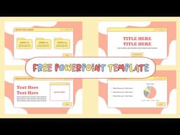 POWERPOINT TEMPLATE (FREE + NO PASSWORD) ✨💫💻