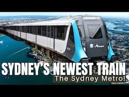 EXPLORING THE SYDNEY METRO - Sydney's Newest Train!