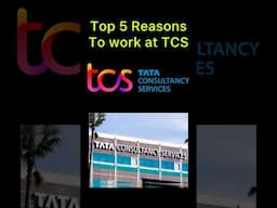 Top 5 Reasons To Work At TCS #tataconsultancyservices #tcs #infosys #wipro #ltimindtree #itjobs #hcl