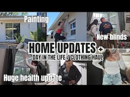 Small Home updates / Day in the life! Diagnosed with alopecia! Health update