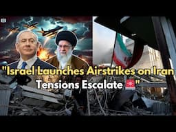 Israel Launches Airstrikes on Iran: Tensions Escalate 🚨