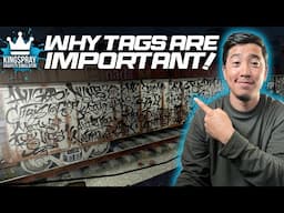 Why Tags Are Important! Handstyle Compilation Tutorial Kingspray Graffiti VR