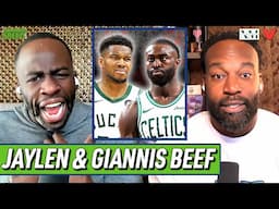 Giannis & Jaylen Brown BEEF after Celtics-Bucks fake handshake | Draymond Green & Baron Davis React