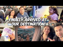 Plane ka Khana 😋 | Mushkil Se Poonche 😅 | Finally At Our Destination ❤️ Vacation VLOG Part 2