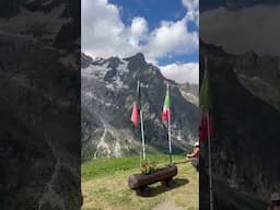 The Stunning Italian Mountains: Rifugio Bonatti On The Tour Du Mont Blanc ❤️ Awe-inspiring Views!