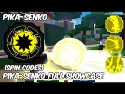 Pika-Senko FULL Bloodline showcase II Shinobi Life 2 (Spin code's)