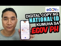 EGOV PH DIGITAL NATIONAL ID REGISTRATION | PAANO KUMUHA NG EGOV PH NATIONAL ID