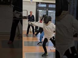 LASZLO'S Junior intermediate foil session on every Saturday #foilfencing #sports #fencing