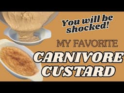 BEST CARNIVORE CUSTARD & SUPER EASY!!!