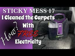 BEST HACK EVER!! I got FREE Electricity With this Stair Carpet clean.... but HOW????