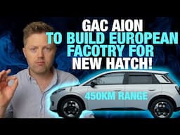 GAC Aion AY2 EV Hatchback Exposed as it prepares to take on Europe