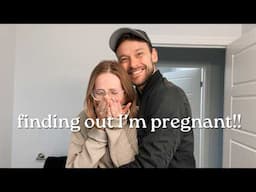 finding out I'm PREGNANT!!