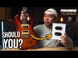 do PICKUPS really change your TONE? | Fishman Fluence Open Core to PRS SE Custom 24