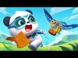 Kiki Helps A Carrier Pigeon | Super Rescue Team | Kids Cartoon | BabyBus TV