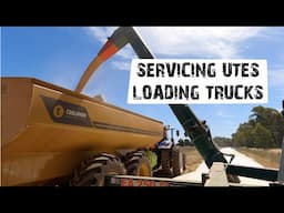 SERVICING UTES, LOADING TRUCKS, CHANGING PLANS - NODAYSTHESAME