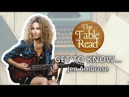 Get To Know Jen Ambrose, songwriter of Rainy Day, on The Table Read Magazine