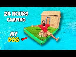 Camping On Water With My Dog | ഞാനും ജൂലിയും വെള്ളത്തിന്റെ നടുക്ക് താമസിച്ചപ്പോൾ | M4 Tech |