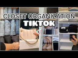 ASMR 👗Closet Tour ! How I Organized My Closet • Satisfying ♡ TIKTOK Compilation