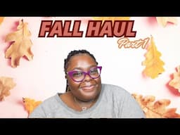 Fall Haul Part 1|Opening Gifts|Thank You Vicky @justplainjane