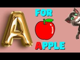 ABC Alphabet Song | A for apple Phonics Song | ABCD Alphabet Rhymes for Nursery Kids - KK Education