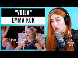 exceptional singing or working exceptionally hard? | voice reaction/analysis of "Voila"