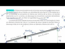 La importancia de la altura de las bombas centrífugas, ejemplo resuelto con Ecuación de Bernoulli