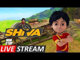 Shiva | शिवा |  LIVE STREAM 🔴 | Fun Animated Show for Kids #Shiva #NickJr #Kids #Animated