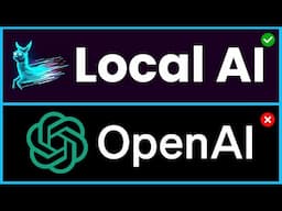 FREE LocalAI Open Source API OpenAI Alternative!🤖 Chat, Image, Voice Generation GUI TTS Embeddings!