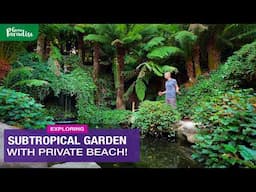 Exploring a Subtropical Garden with PRIVATE BEACH! - Trebah Garden