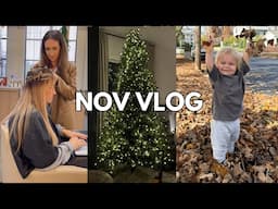 VLOG: Holiday Decorating!! Hair Day, New Tattoos, Gift Guides, Cozy Hangs | Julia & Hunter Havens