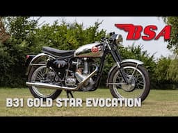 1955 BSA B31 Gold Star Evocation