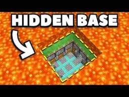 I Built The Most Secure Base Under The Nether in Minecraft Hardcore