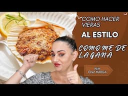 Como HACER VIEIRAS gratinadas⎮Al estilo que me da la gana