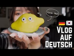 German-Only Vlog Ep.19🇩🇪  | My Day Speaking Only in German | Korea HAUL [ENG & DE Subs]