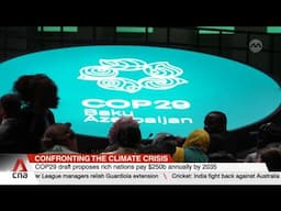 Delegates at COP29 seek to secure deal on climate finance as deadline looms