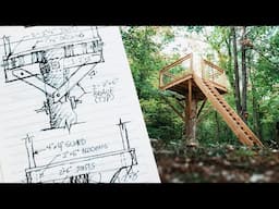 Tree Fort Beginner Build from Plans to Reality