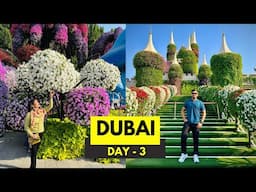 Exploring Miracle Garden & Global Village | Best Attraction Point of DUBAI | Dubai Frame 🤯