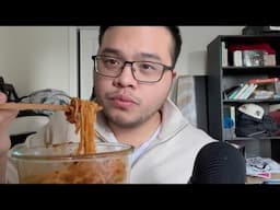 eating my meal prep ASMR