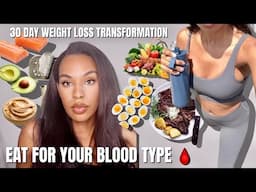 I Tried The Eating for My Blood Type Weight Loss Hack!