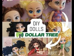 Look what I did with the little DOLLS from the DOLLAR TREE ~ SUMMER CRAFTS ~ BEE & LADYBUG DiY craft