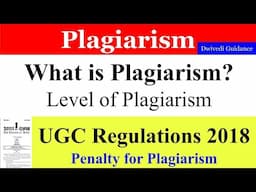 Plagiarism Meaning, UGC Regulations on Plagiarism, Plagiarism in Research, plagiarism ugc net