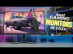 5 Best Gaming MONITORS in 2024!!