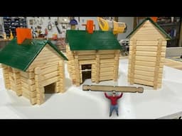 The Lincoln Log Company will HATE this video. (DIY Toy Logs)