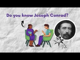 Importance of Joseph Conrad and “Heart of Darkness” | Literature’ Talks-3 | #tec #josephconrad