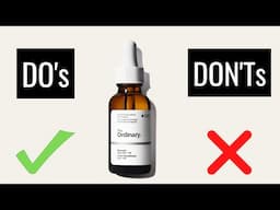 How To Use The Ordinary Mandelic Acid 10% + HA 2