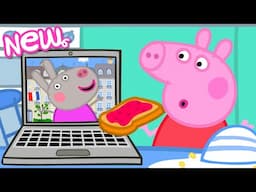 Peppa Pig Tales  📹 A Day in the Life With Delphine! 🫏 BRAND NEW Peppa Pig Episodes