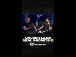 Unlock land deal secrets