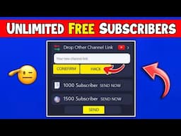 How To Increase Subscribers On YouTube channel - Free Subscribers For YouTube