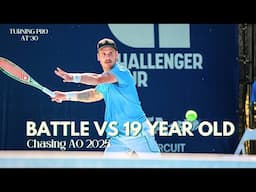 Can I Beat 19 Year Old ATP Top 200 Nishesh Basavareddy? - Tiburon Challenger 75K