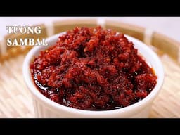 Tương Sambal - Món Tương Nổi Tiếng Của Người Malaysia - Rất Thơm Ngon & Đậm Đà